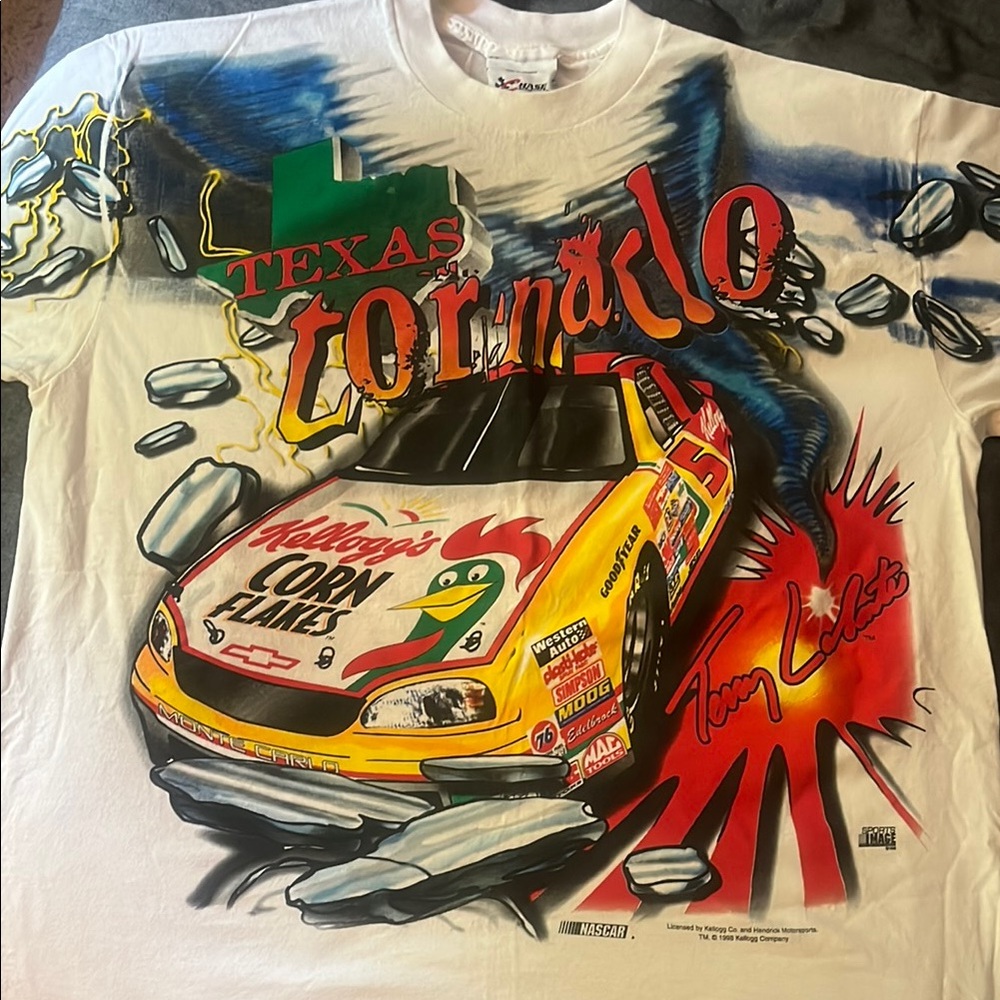 Terry Labonte 1998 Texas Tornado tshirt